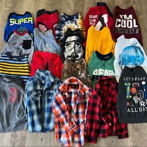 Boys 4t long sleeve lot